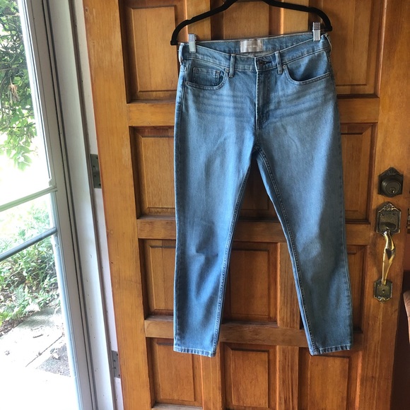 Everlane light wash denim jeans Sz 27 Ankle - Picture 3 of 9